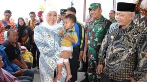 Dandim 0818 Ikut Sambut Kepulangan Warga Wawena Papua Asal Jatim
