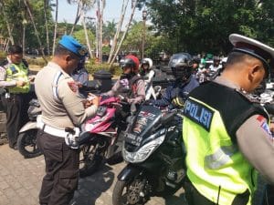Satu Pekan  Ops Zebra Semeru 2019 Sebanyak 2.050  Pelanggar Ketilang