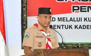 Aster Kodam V /BRW Buka Kursus Mahir Dasar Pembina Pramuka Saka Wira Kartika