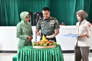 Tasyakuran HUT ke – 56 Korem 083/BDJ Berlangsung Sederhana