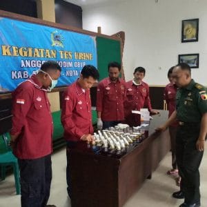 Kodim 0818 Gelar Sosialisasi Bahaya Narkoba dan Tes Urine