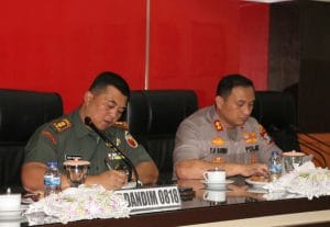 Dandim 0818 Hadiri Rakor Bidang Operasional Pengamanan Natal dan Tahun Baru 2020