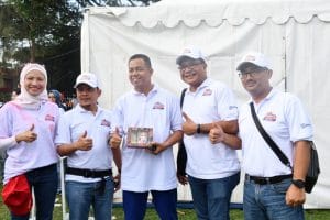Danrem 083/BDJ Hadiri Color Fun Walk Yang Digelar BRI Cabang Malang Raya
