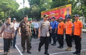 Kasdim 0818 Ikut Gelar Pasukan Ops Lilin Semeru 2019