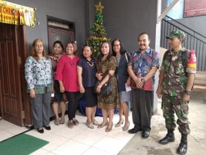 Koramil 0818/07 Pakisaji  Secara Bersinergi  Amankan Ibadah Umat Kristiani