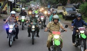 Kapolres Malang Bersama Forpimda Kunjungi  Gereja Sambil  Naik Trail