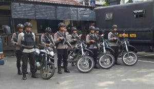 Polresta Malang Kota Gelar Patroli Gabungan TNI Polri Pada Perayaan Hari Natal 2019