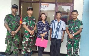 Tim Wasev Ratilahu Provinsi Jatim Kunjungi Kodim 0818