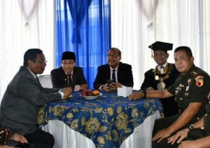 Danrem 083/BDJ Hadiri Dies Natalis Unibraw ke-57 Bersama  Menkopolhukam