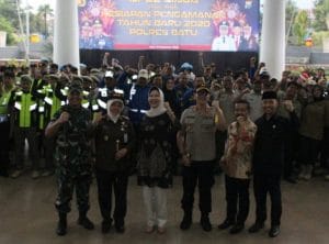 Polres Batu Gelar Apel Kesiapan Pam Tahun Baru 2020