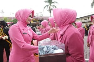 Senyum Kebahagiaan Mewarnai  Pelepasan Purn Bhakti Polri Polres Malang