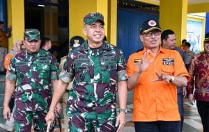 Penanggulangan Bencana Alam Hidrometeorologi Prioritas Danrem 083/BDJ