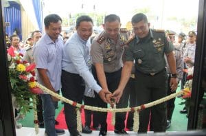 Dandim 0818 Hadiri Peresmian Pos 90-3 Karanglo Satlantas Polres Malang