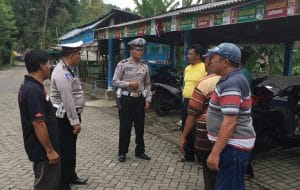 Dikyasa Polres Malang Ajak Tukang Ojek Utamakan Keselamatan Penumpang