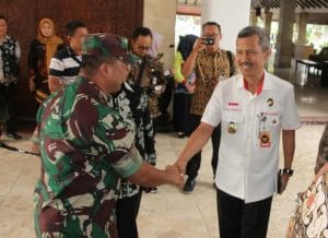 Dandim 0818 Sambut Kunker Staf Kemenko Polhukam RI di Wilayah Malang