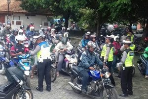 Dalam Satu Hari Ops SPPT  Ratusan Pelanggar Lalu Lintas Kena Tilang
