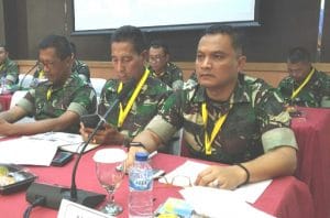 Kapenrem 083/BDJ Ikut Dalam Rakornispen Bersama Kasum TNI di Mabes TNI 