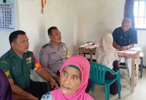 Bhabinkamtibmas Polsek Kepanjen Gelar Pemeriksaan Kesehatan  Gratis