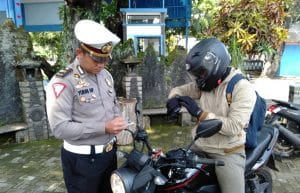 Kanit Reg Ident Polres Malang Turun Dalam Ops SPPT