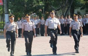 Polres Malang Gelar Kenaikan Pangkat Pengabdian Dari Aiptu ke Ipda