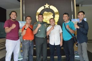 Dandim 0818 Sambut Kedatangan Ketua Pelaksana Perayaan  HPN ke 74 Tahun 2020