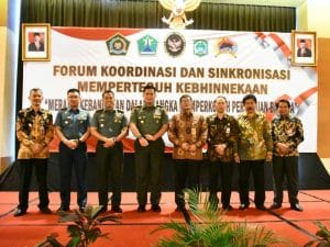 Danrem 083/ BDJ Bacakan Ikrar Merajut Kebangsaan Dihadapan Kemenpolhukam RI