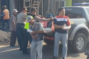 Polsek Pagak Bagikan Ratusan Nasi Bungkus