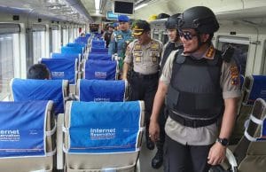 Kapolresta Malang Kota Pimpin Langsung Pemeriksaan Gerbong Kereta Api