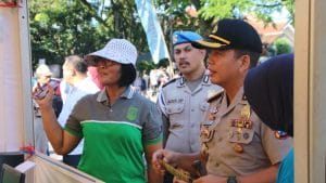 Polresta Malang Kota Buka Pelayanan Kepolisian  Dikawasan CFD Kota Malang