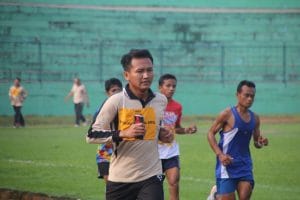 Polresta Malang Kota Gelar TKJ Berkala di Stadion Gajayana Kota Malang