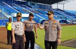 Kapolres Malang Survei Stadion Kanjuruhan Kabupaten Malang