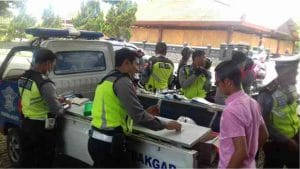Polresta Malang Kota Tilang 5.443 Pelanggar Lalu lintas