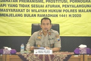 Waka Polres Malang Pimpin Latpra Operasi Pekat Semeru 2020