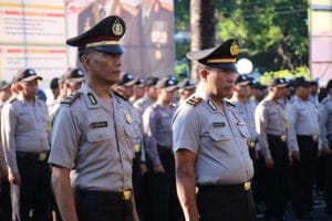 Dua Anggota Polresta Malang Kota Naik Pangkat Istimewa Aiptu ke Ipda