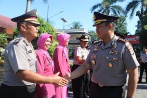 4 Anggota Polres Malang Naik Pangkat Pengabdian Dari Kapolri