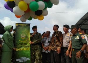 Danramil 0818/26 Singosari Hadiri Pembukaan Pameran Alutsista Divif 2 Kostrad