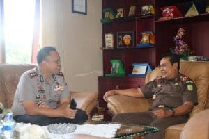 Kapolres Malang  Silaturahmi ke Kejaksaan Negeri Kepanjen