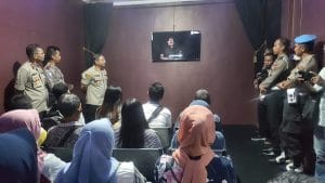Tekan Angka Laka Lantas, Satlantas Polres Blitar Dirikan Bioskop Edukasi