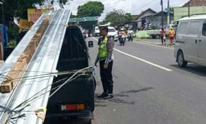 Satlantas Polres Malang, Tingkatkan Penindakan Kendaraan Over Muatan