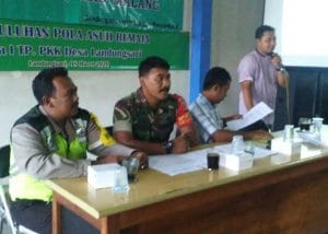 Babinsa Koramil 0818/29 Dau Ikut Awasi Ujian Seleksi Perangkat Desa Landungsari