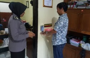 Humas Polres Malang Ajak Rekan Media Waspada Virus Corona