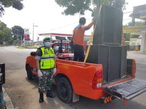 Kodim 0818 Gelar Sosialisasi Pencegahan Covid-19 Secara Patroli