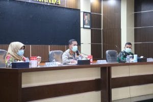 Rakor Penentuan Zona Wilayah Bebas Covid-19 Wilayah Kota Malang