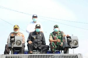Jalan Jalibar dan Perum Villa Bukit Tidar, Masuk Kawasan Physical Distancing