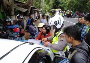 Satlantas Polres Batu Keluarkan 834 Surat Tilang 