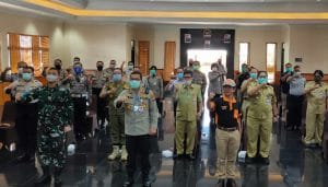 Polresta Malang Kota Gelar Rakor Penyemprotan Disinfekan Secara Massal