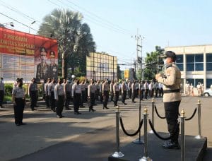 Tiga Anggota Polresta Malang Kota Naik Pangkat Pengabdian