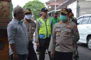 Kapolres Batu Apresiasi Penetapan kawasan Physical Distancing oleh Warga Kecamatan Junrejo