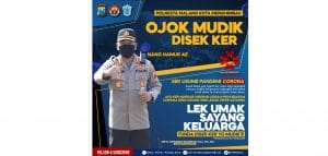 Polresta Malang Kota, Himbau Warga Tidak Mudik Pakai Bahasa Khas Arema