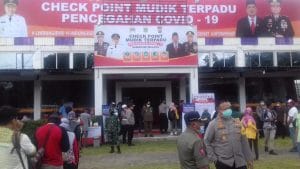Enam Posko Check Point  Covid-19  Polres Malang, Resmi Dioperasikan